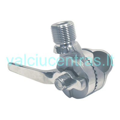 N. plieno antenos laikiklis tvirtinamas ant relingo